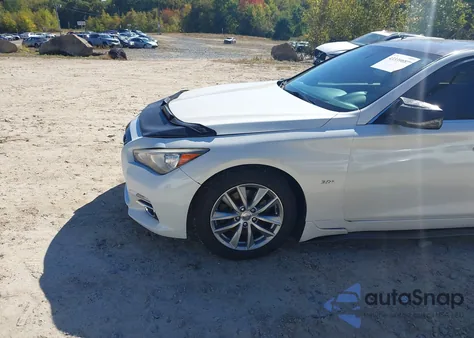 2016 Infiniti Q50 3.0T Premium из США, поврежденный, VIN JN1EV7AR2GM340866